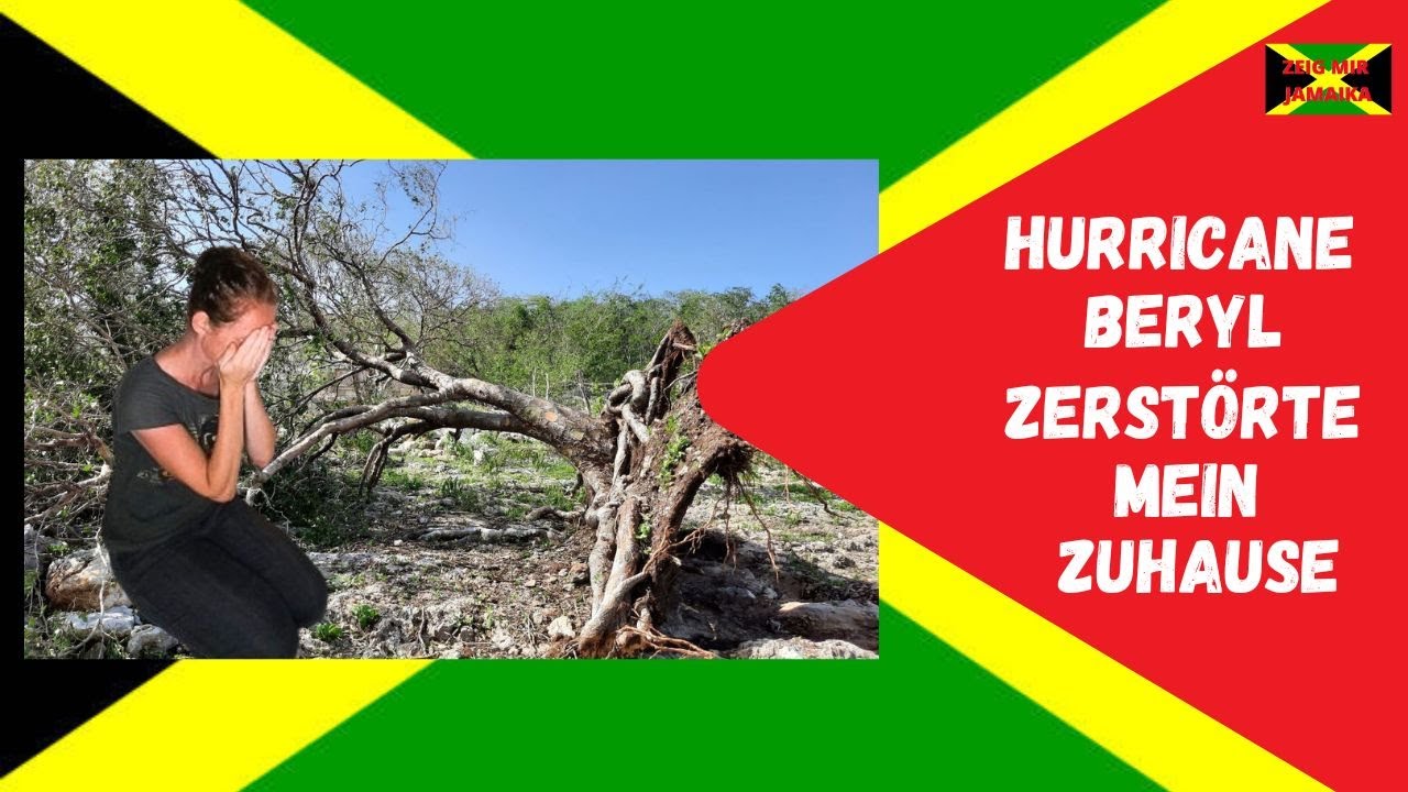 Hurricane Beryl hat mein Zuhause in Jamaika zerstört!