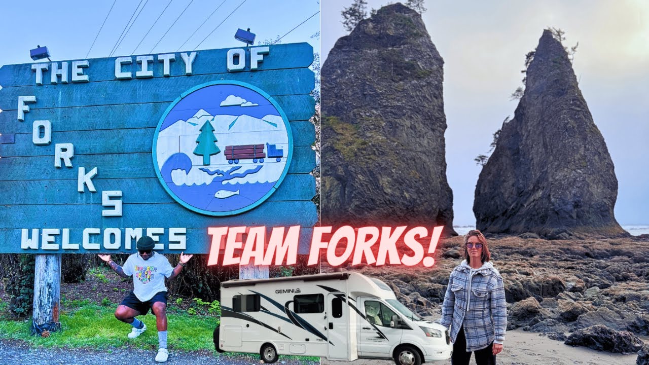 Exploring Forks Beaches: Skipping Vampires for Stunning Views! | Full-Time RV Adventure