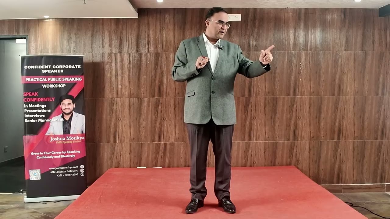 Public Speaking Training review by Sajid Merchant Best Corporate Trainer in Hyderabad | Testimonial
