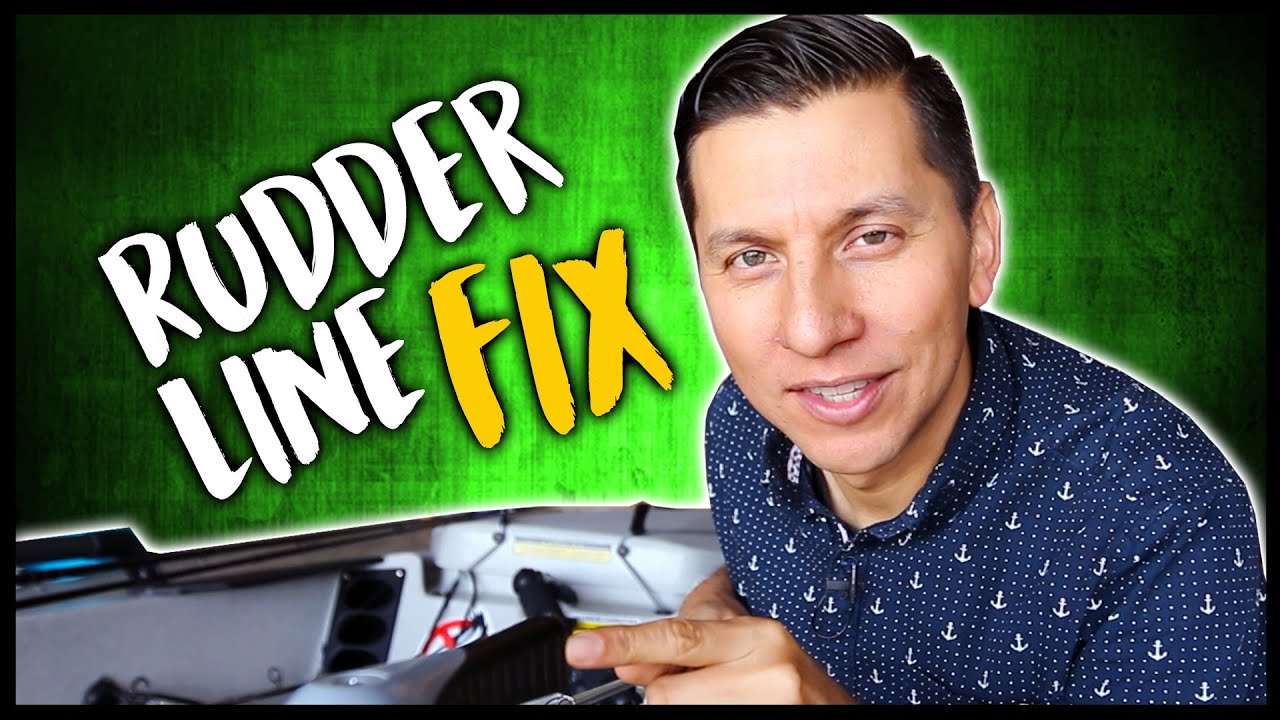 Hobie Rudder Line Replacement | Hobie Pro Angler 14 Rigging