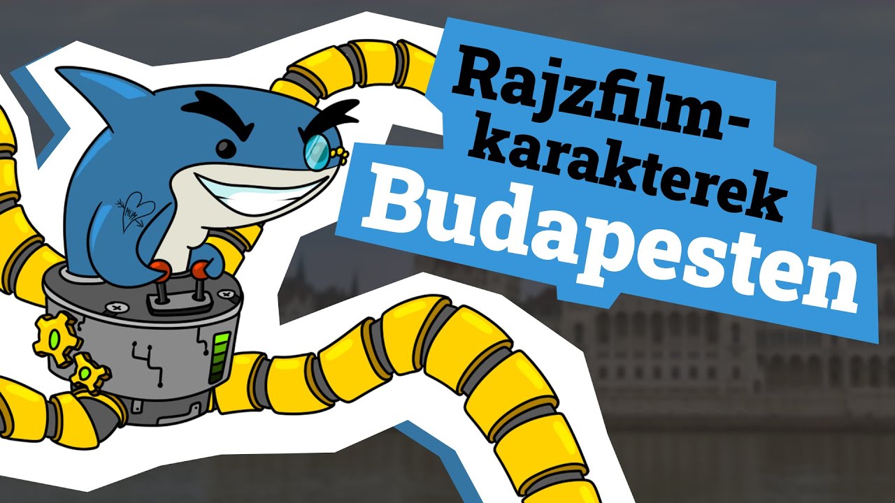 Rajzfilmkarakterek Budapesten 🛸 @ungdani