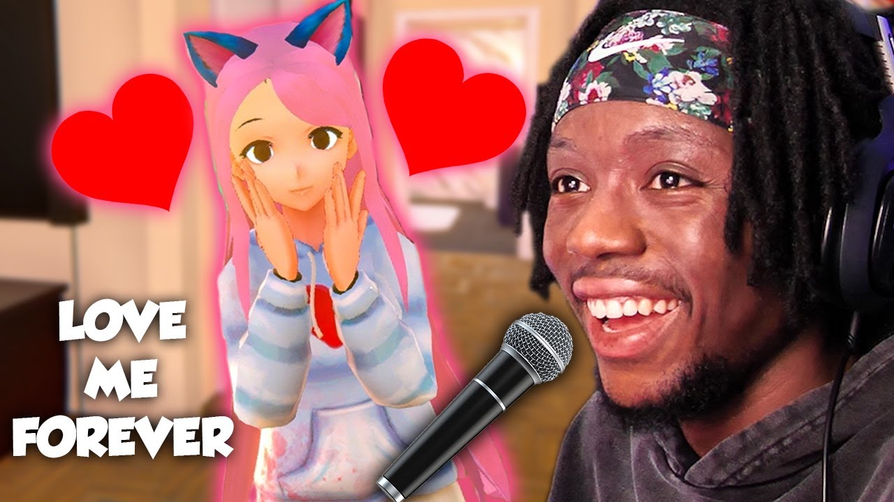 SINGING LOVE SONGS TO YANDERE AI GIRLFRIEND GONE WRONG
