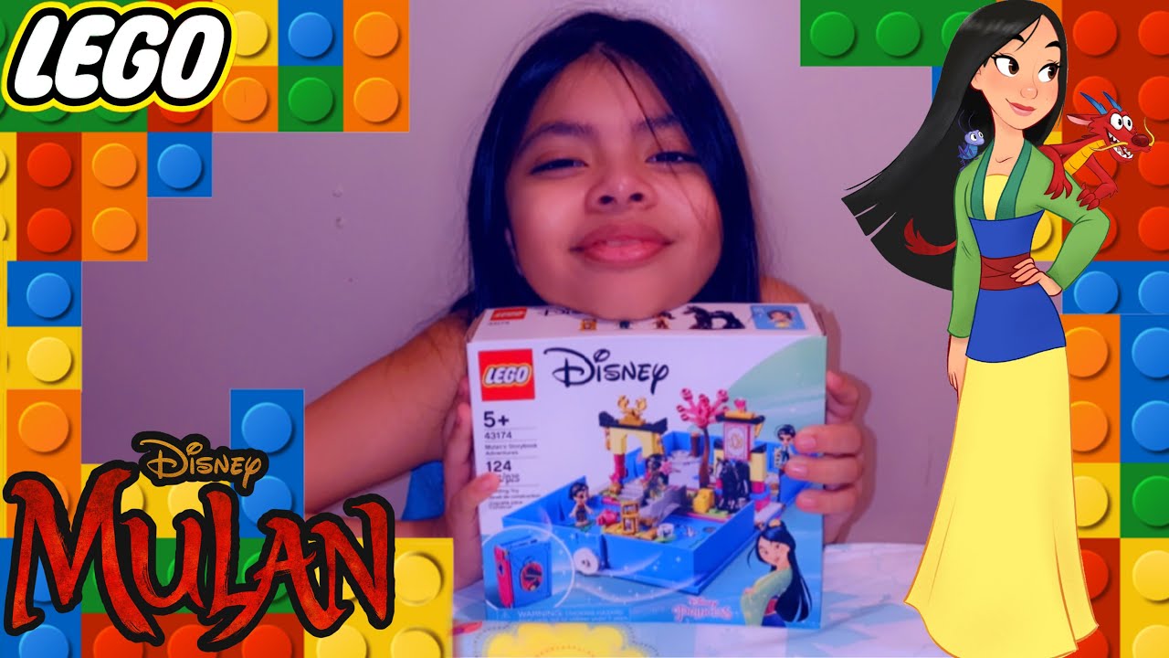 LEGO Disney Princess Mulan&rsquo;s Storybook Adventures Set |124 pcs|