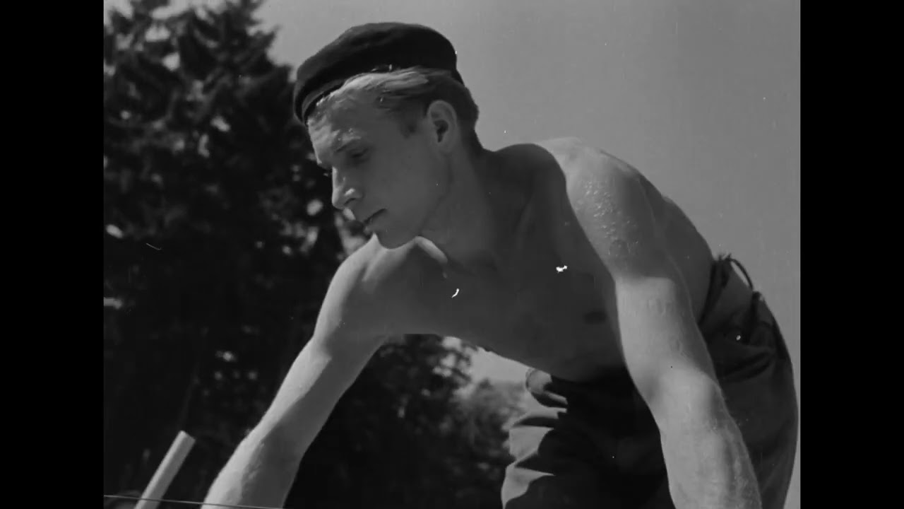 Stavba ml&aacute;deže Litv&iacute;nov (Československ&eacute; filmov&eacute; noviny 1947, č. 39)