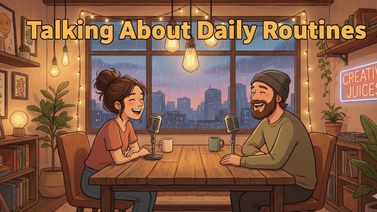 English Podcast For Learning English | Talking About Daily Routines| English Lexo Podcast