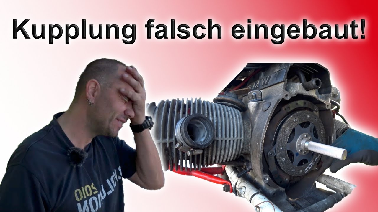 Teil 5 🛠️ BMW R100GS Gespann neue Kupplung