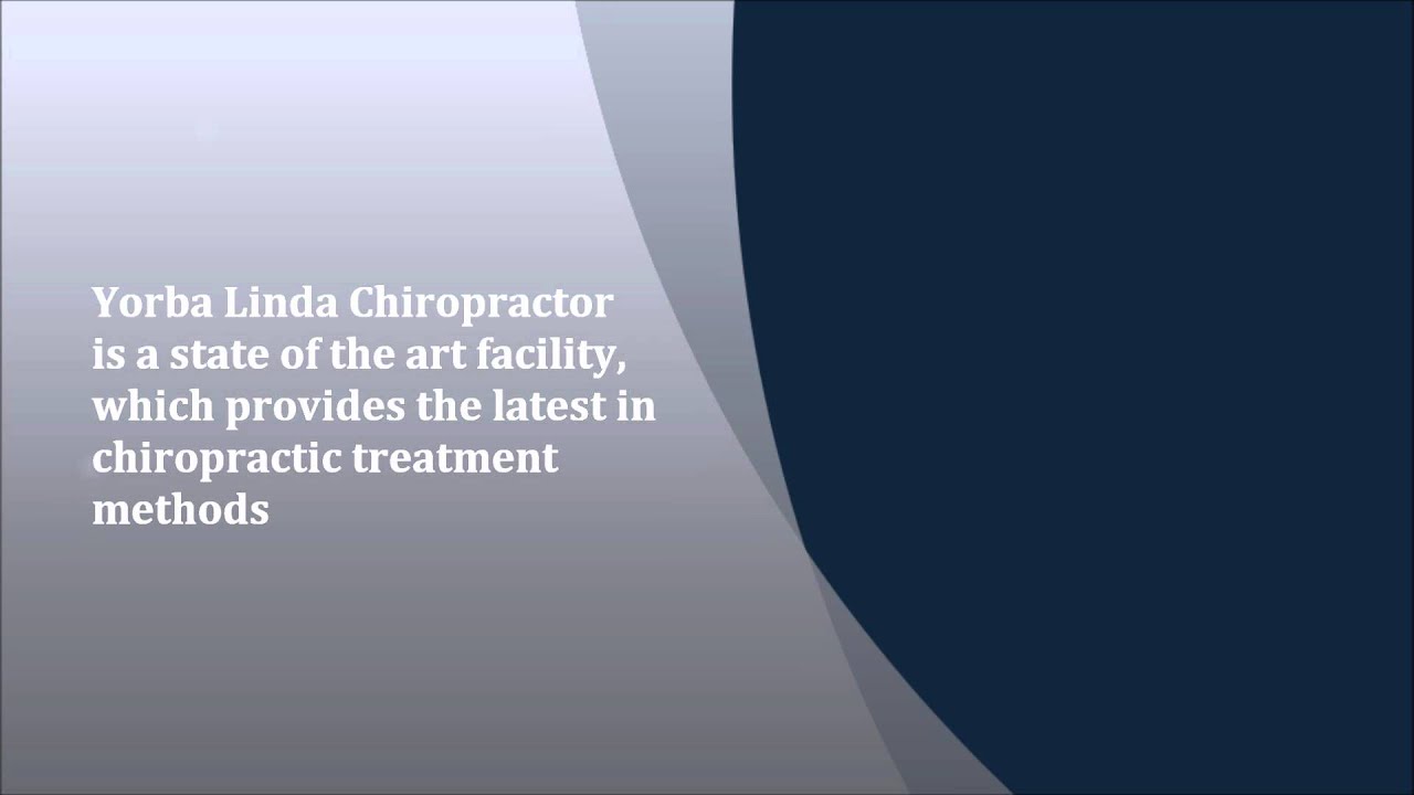 Yorba Linda Chiropractor
