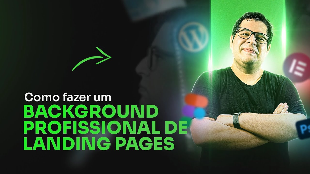 Como criar um BACKGROUND PROFISSIONAL para LANDING PAGES com o PHOTOSHOP