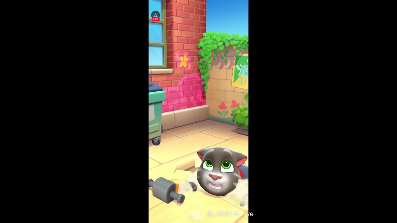 my talking Tom gussa reaction 😡😱 #live #shorts #gaming