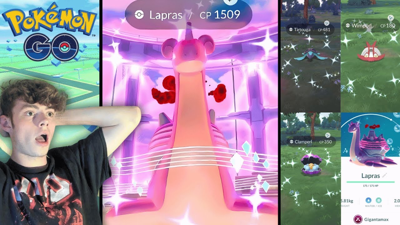 Water Festival and Background Lapras Shiny Hunting! Early GMAX Lapras Raid Day!