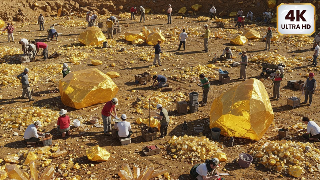 Treasure trove of diamonds, gold, and precious stones found using metal detectors