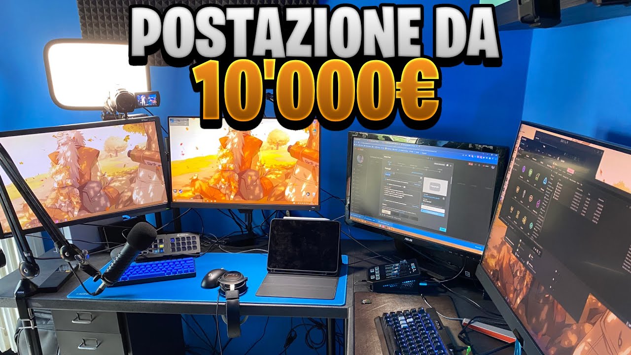 SETUP DA 10'000€! ROOM TOUR del mio UFFICIO!