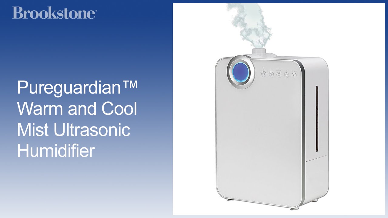Pureguardian&trade; Warm and Cool Mist Ultrasonic Humidifier