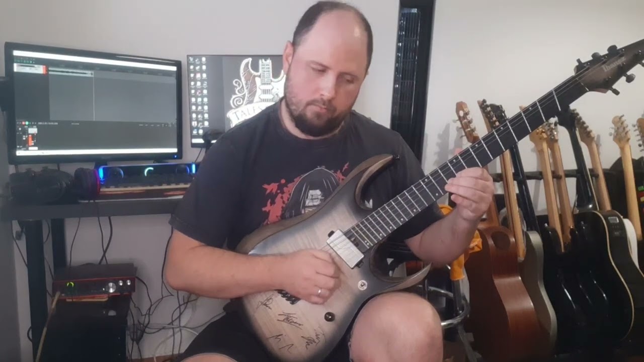 Michael Romeo - Paganini Concerto in B minor #ibanez #michaelromeo
