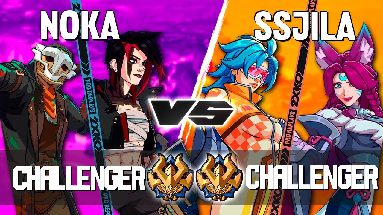 2XKO ▰ NOKA (Vi-Ekko) vs SSJILA (Vi-Ahri) ▰ 2XKO Pro level replays