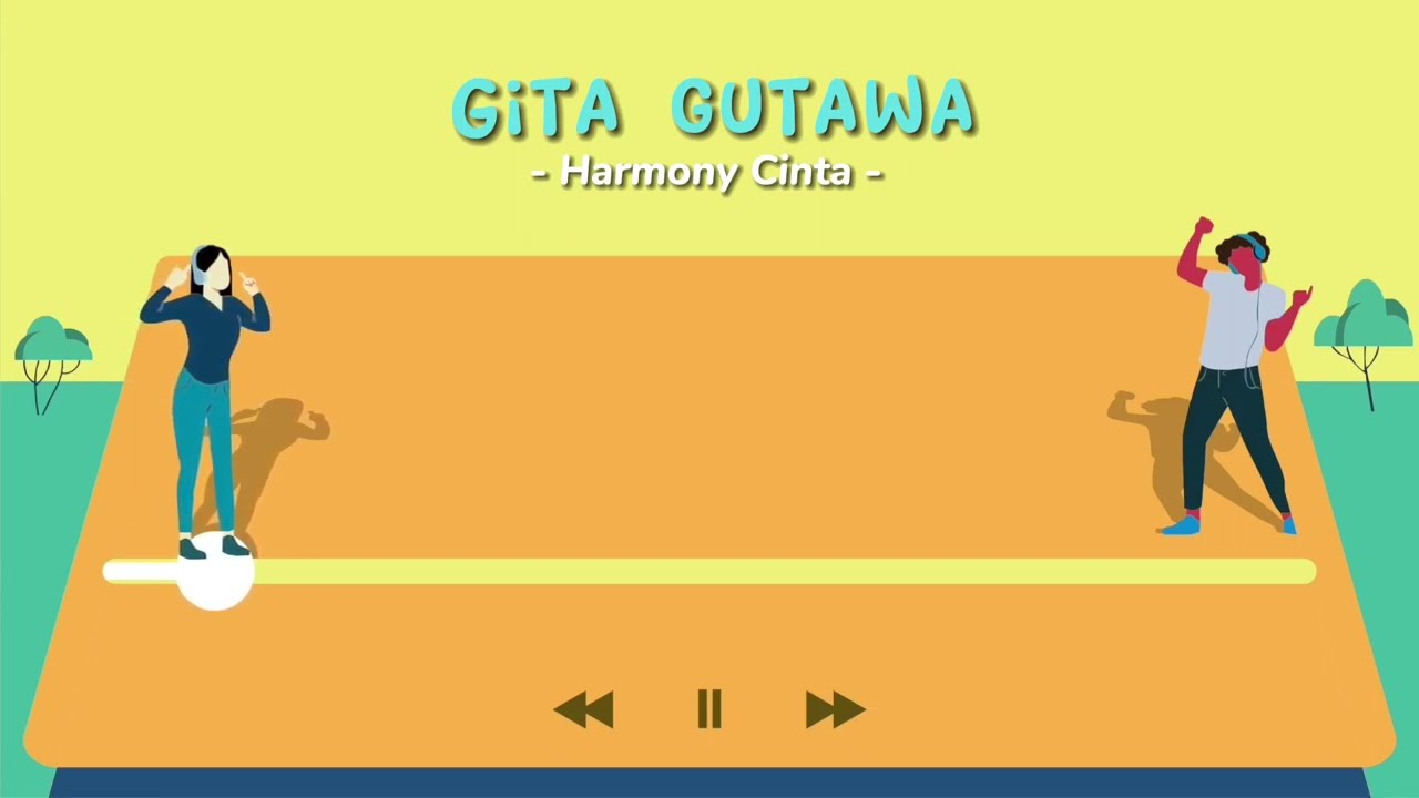 Gita Gutawa - Harmony Cinta (Official Lyric Video)