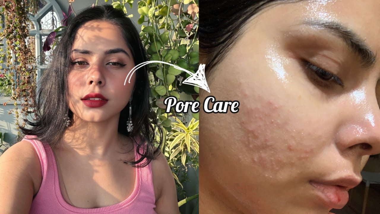 How I Take Care Of My Clogged Congested Pores ✨ Pore Care | Textured Bumpy Skin