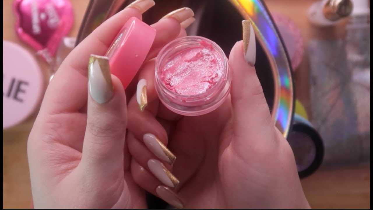 Intoxicating Makeup Tingles ASMR Lid Sounds (some rummaging, tapping, no talking)