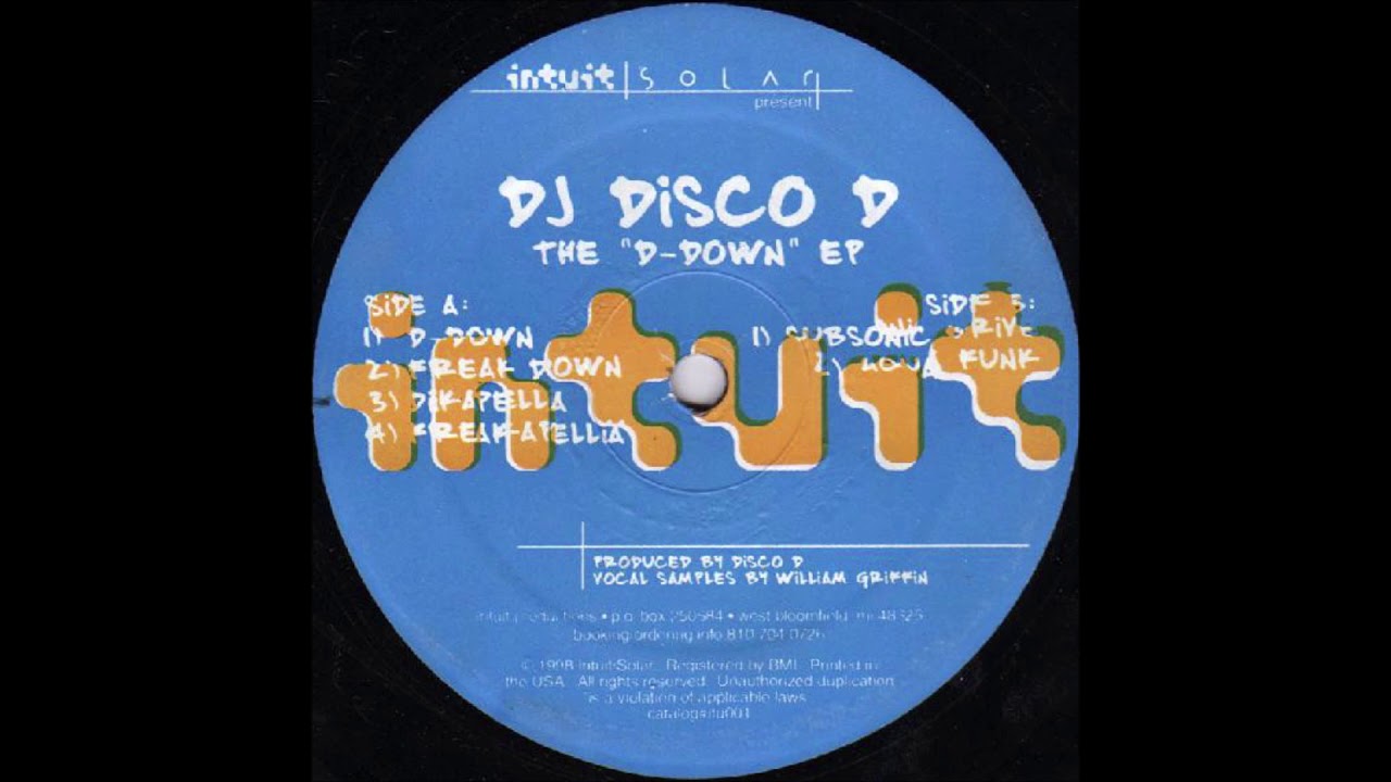 DJ Disco D - Subsonic Drive
