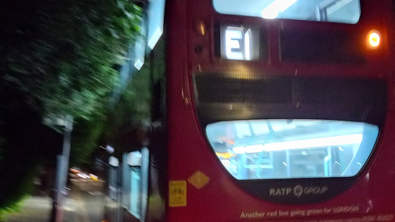 *Last Day with London United RATP* | Route E1 - ADH45027 (YX62FFB)