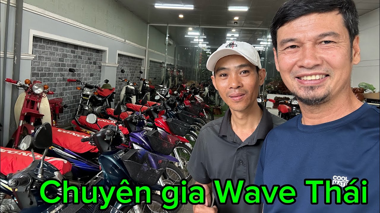 Dàn Wave khủng của ông chủ trẻ 8X - Wave A-ZX-Thái 110