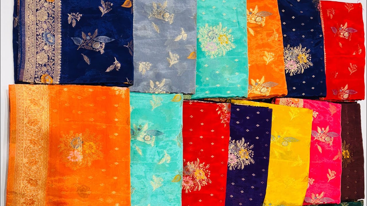 Banarasi Silk Saree In Varanasi | Silk Saree Market Varanasi | godowlia chowk varanasi