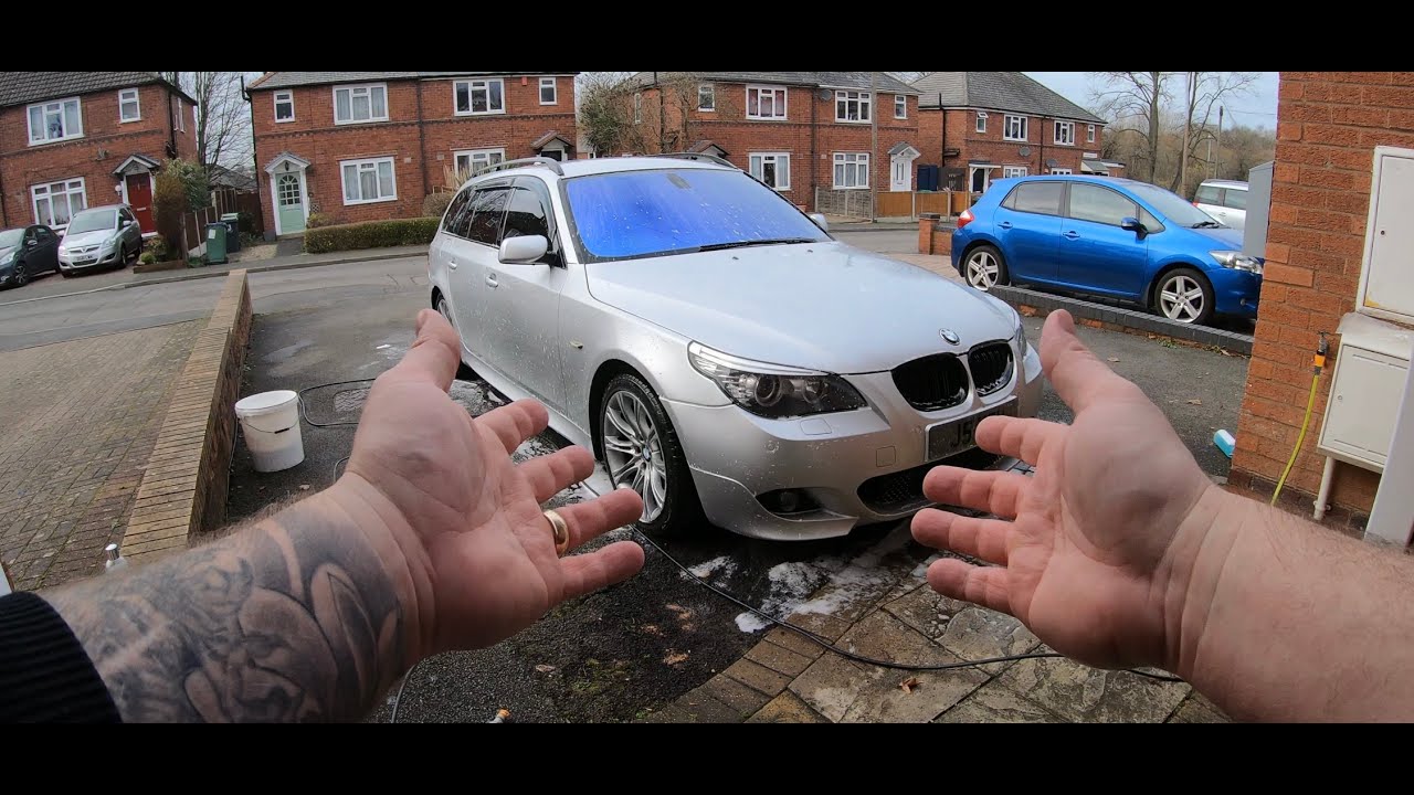POV Detailing my E61 for GM/ST Bagel Run