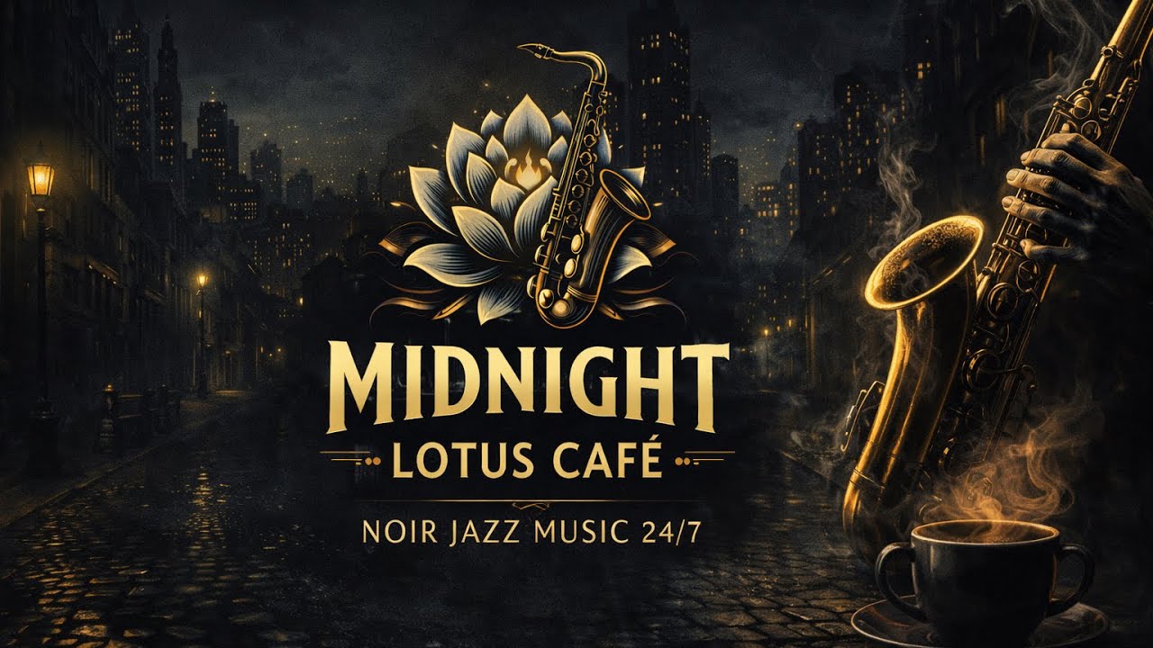 Midnight Lotus Café — Dark Noir Jazz for Rainy Nights (2 Hours)