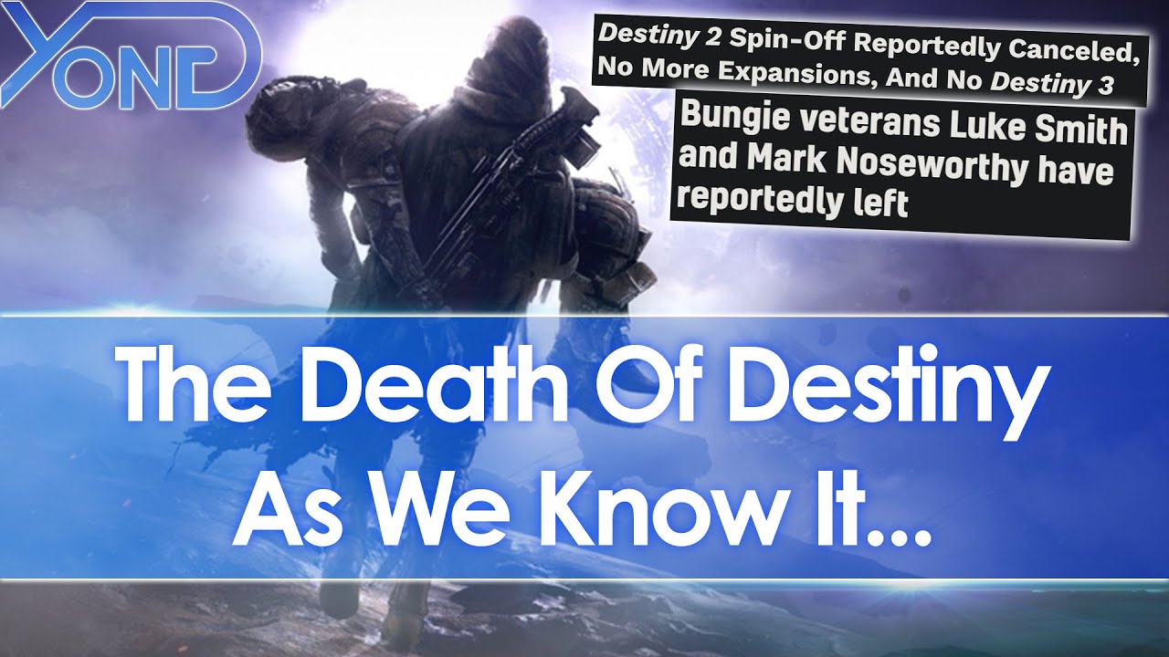 Destiny as we know it is dead, leaders leave Bungie, expansions wind down, projects canceled...