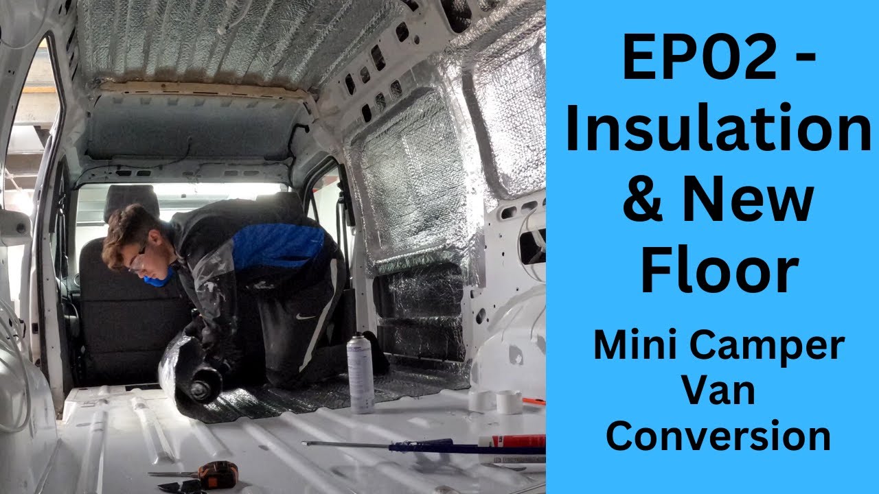Переоборудование мини-кемпера в фургон — изоляция EP02 и новый пол — Ford Transit Connect