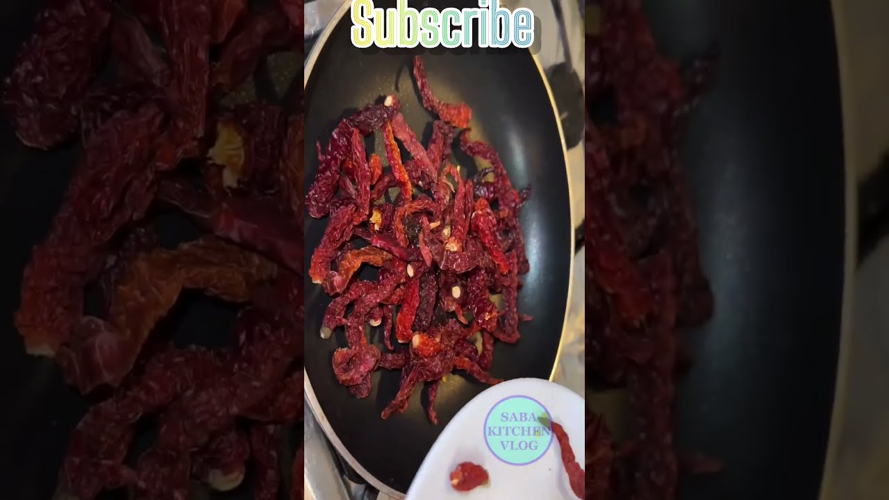 The Art of Crafting Kashmiri Red Chilli Powder