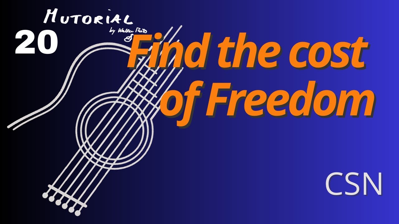 MUTOrial #20 - Find the cost of Freedom (CSN)