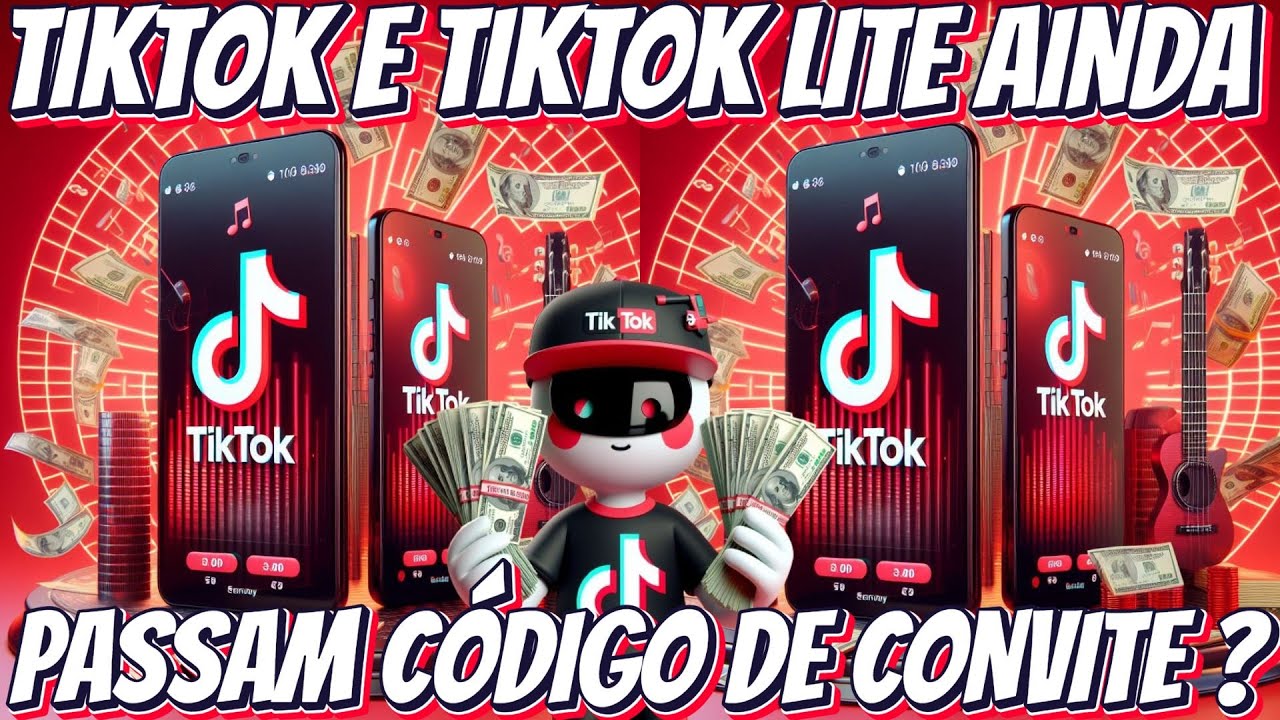 TIKTOK E TIKTOK LITE AINDA PASSAM C&Oacute;DIGO DE CONVITE EM CELULAR FORMATADO?