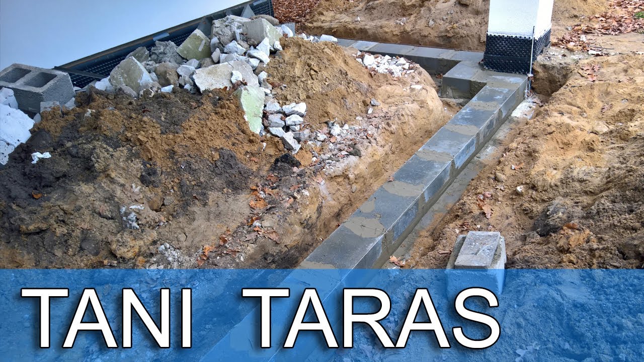 Taras z gruzowiska. Szybki i tani taras #DomZa100 #105