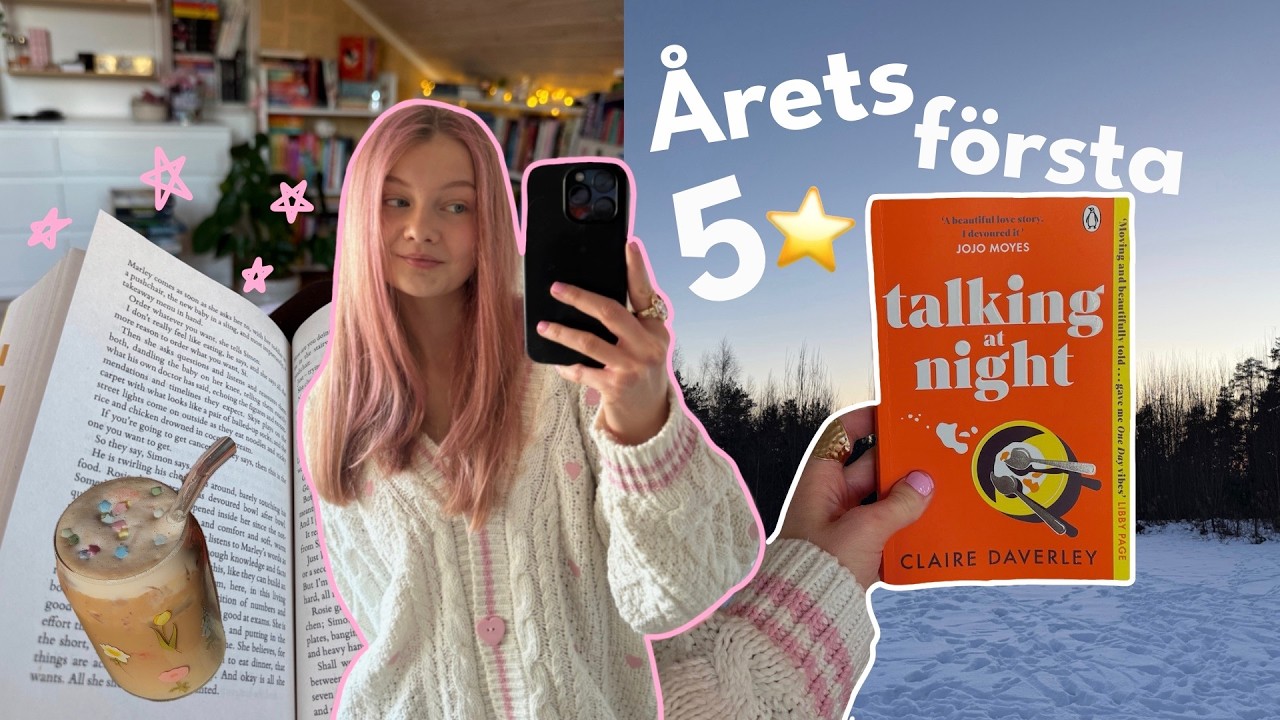 READINGVLOG- LÄSER ÅRETS FÖRSTA 5⭐️