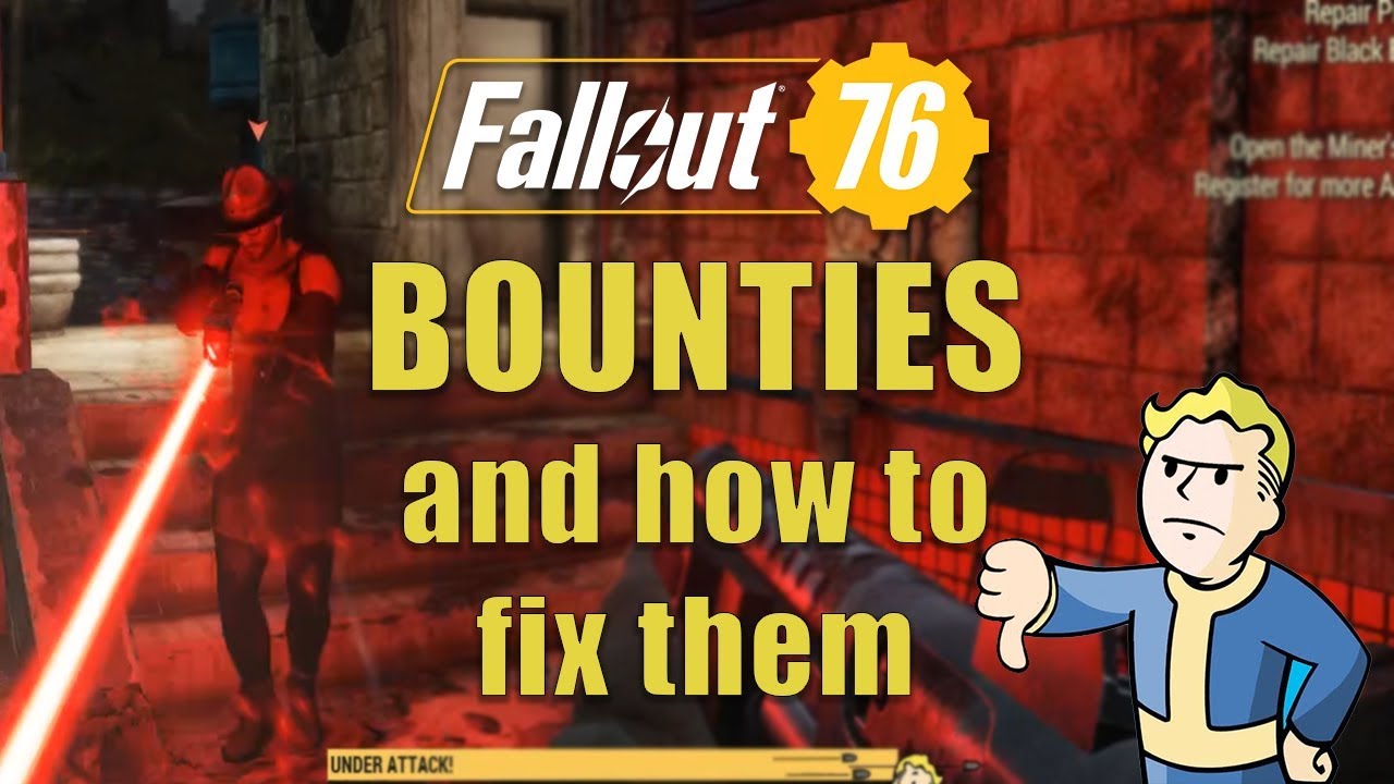 Fallout 76's Wanted & Bounty System (and How to Fix it)
