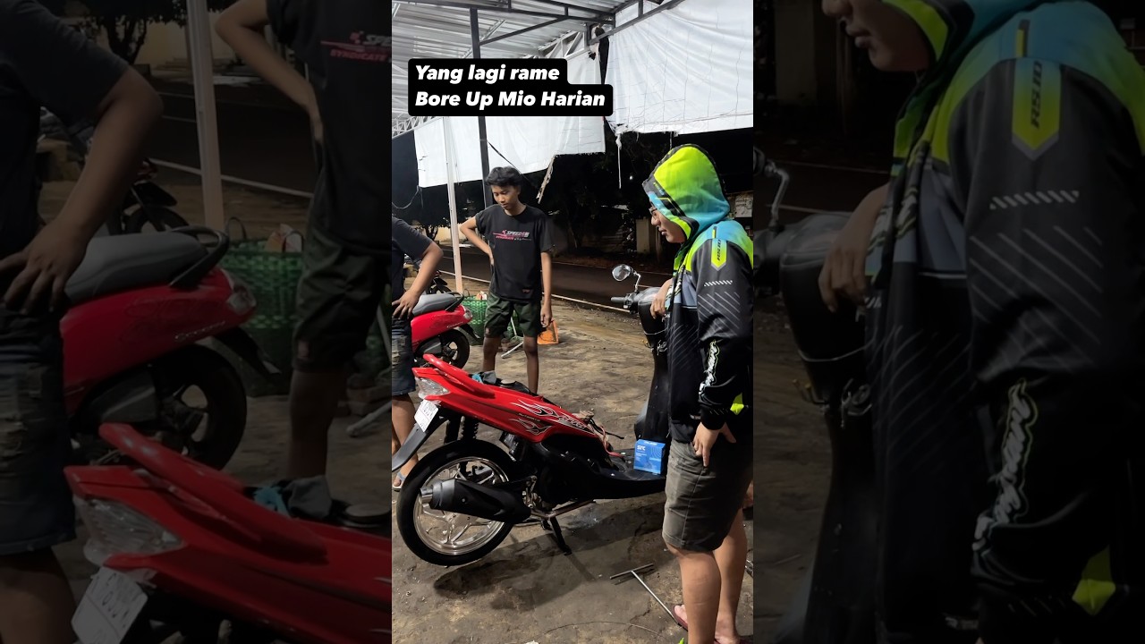 YANG LAGI RAME!!! Bore Up Mio Karbu Spek Harian #shortvideo #mio #yamaha
