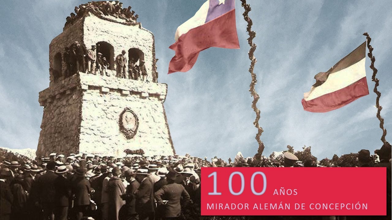 Mirador Aleman de Concepción: 100 Años de la Torre Bismarck más austral del Mundo.