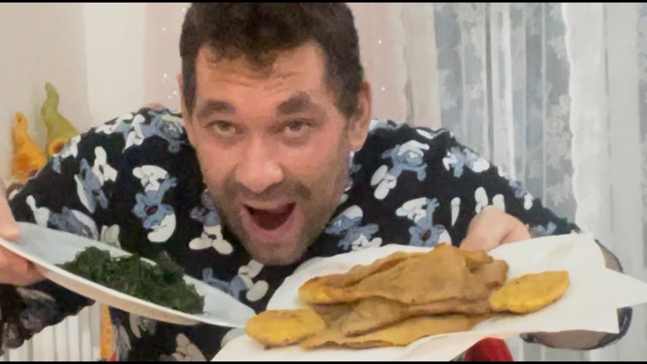 MEGA MANGIATA DI COTOLETTE POLPETTINE E SPINACI!!!! EATING SHOW MUKBANG ITA!!!!