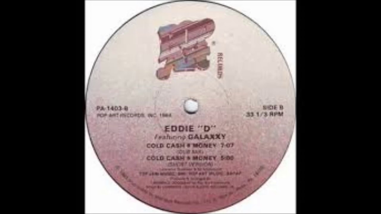 Eddie D -  Cold Cash Money (Vocal)