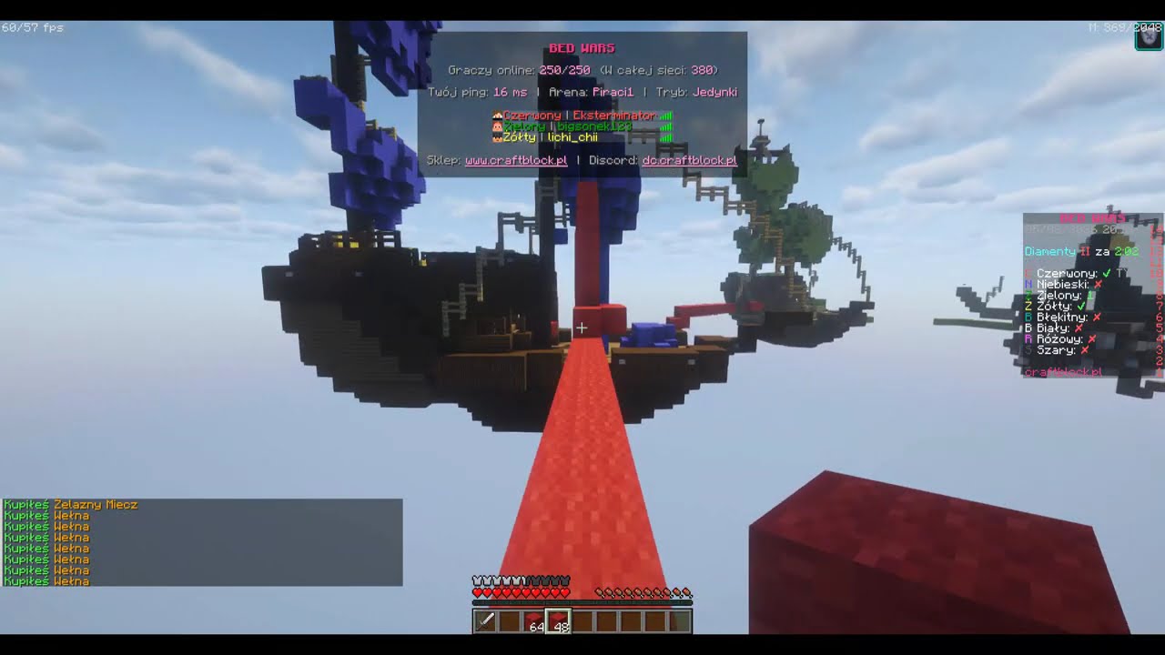 Bedwars | Szybka arenka