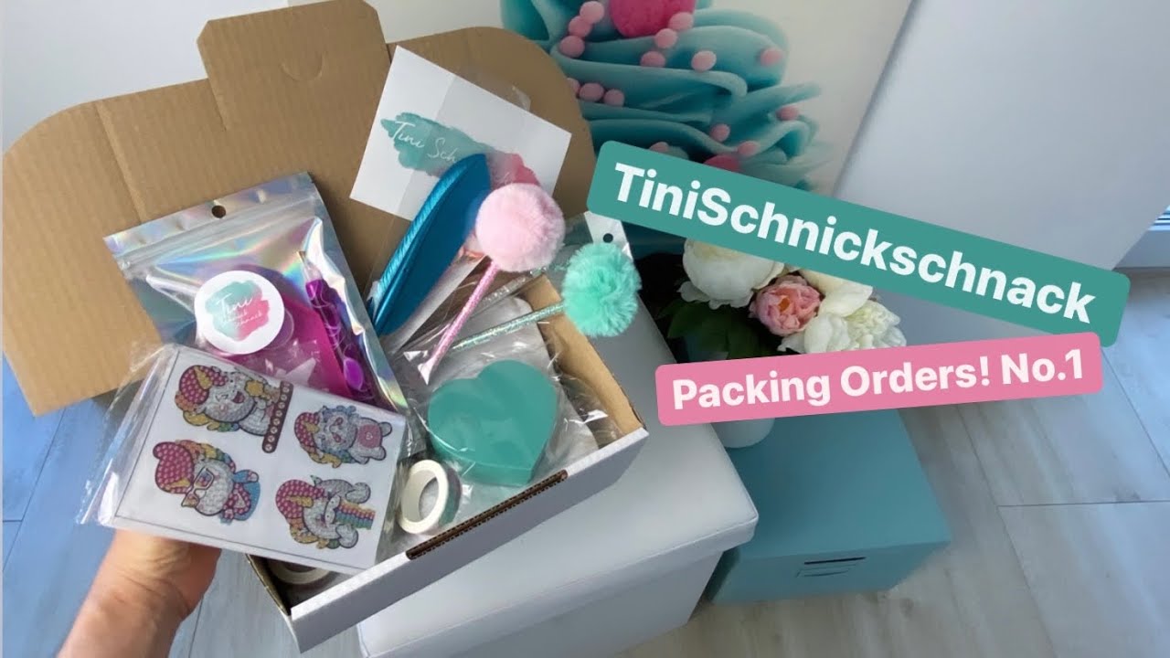 Packing Orders! No.1 💚 Ich packe eure Bestellungen! 🙃 Diamond Painting Schnickschnack & Gadgets !