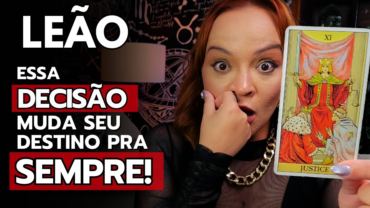 LEÃO FEVEREIRO 2026 - DECISÃO TOMADA! ISSO VAI MUDAR SEU DESTINO! EM 30 DIAS SUA VIDA SERÁ OUTRA!