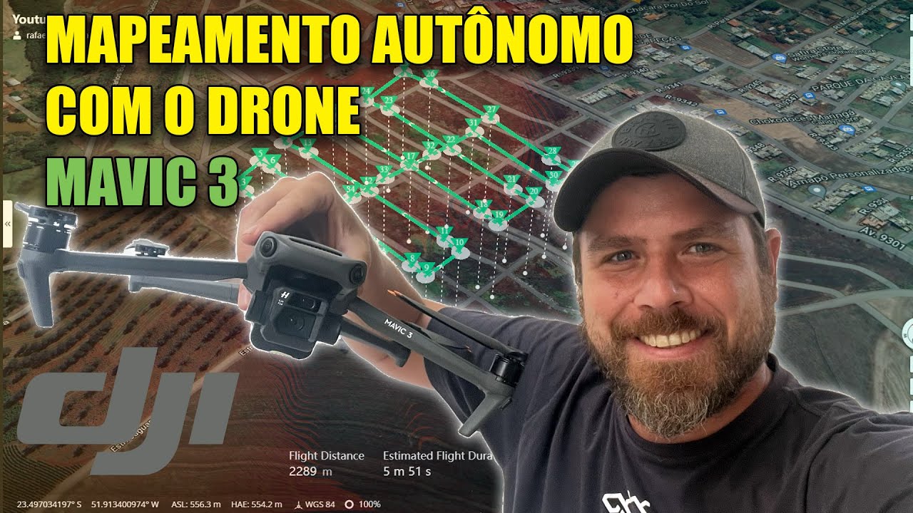 MAPEAMENTO AUTÔNOMO COM O DRONE DJI MAVIC 3 UTILIZANDO O DJI FlightHub 2