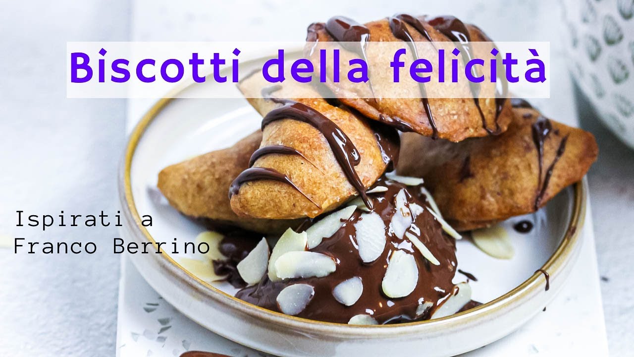 Biscotti della felicità ispirati a FRANCO BERRINO senza zuccheri