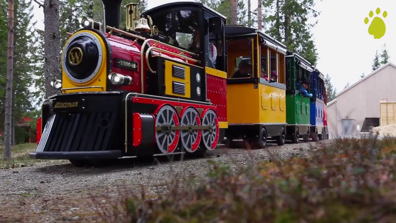 🚂 Wattman Maxi Express Outdoor Edition Delivered to Namsskogan Family Park, Norway! 🇳🇴✨