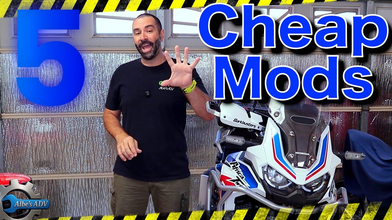 5 бюджетных модификаций, которые преобразят ваш Africa Twin