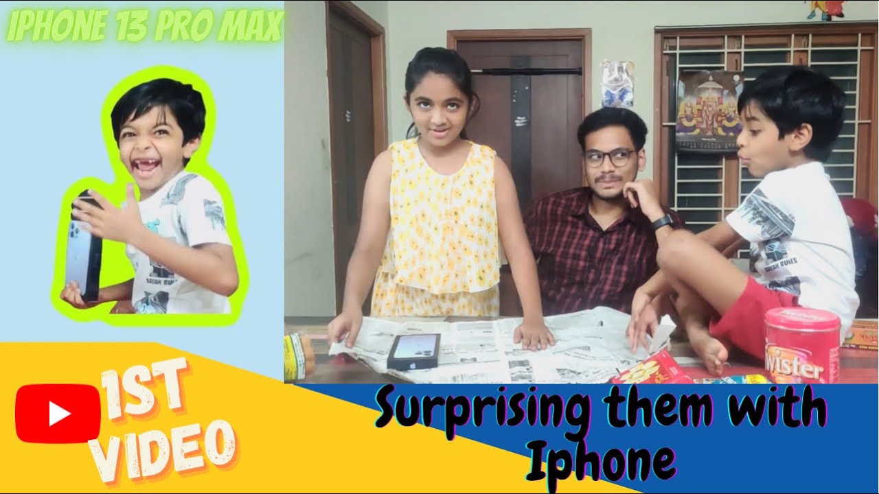 Surprising Chinmayi and Lirish with Iphone 13 Pro Max 📱🤩 vignes virat #iphone13promax