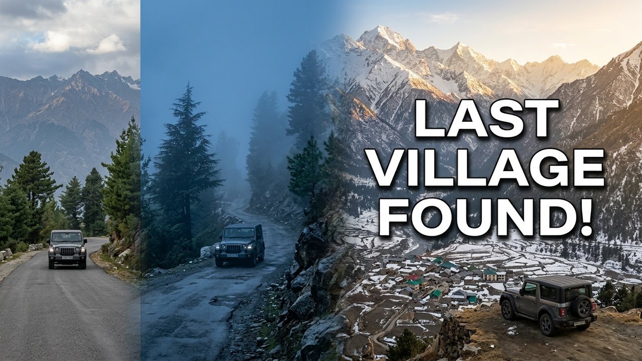Narkanda to Chitkul: Driving to the Last Village of India! 🇮🇳 | Drive To The Peaks