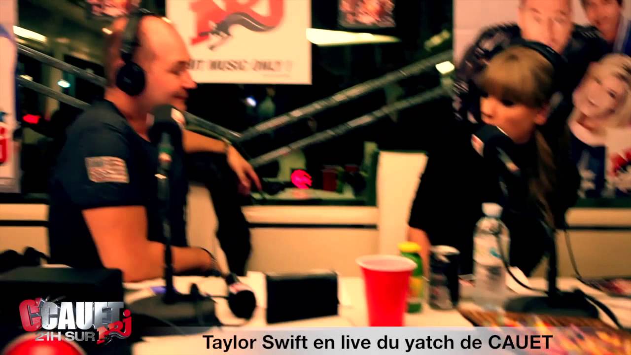 Taylor Swift en live du yacht de CAUET - NMA 2013 - C'Cauet sur NRJ